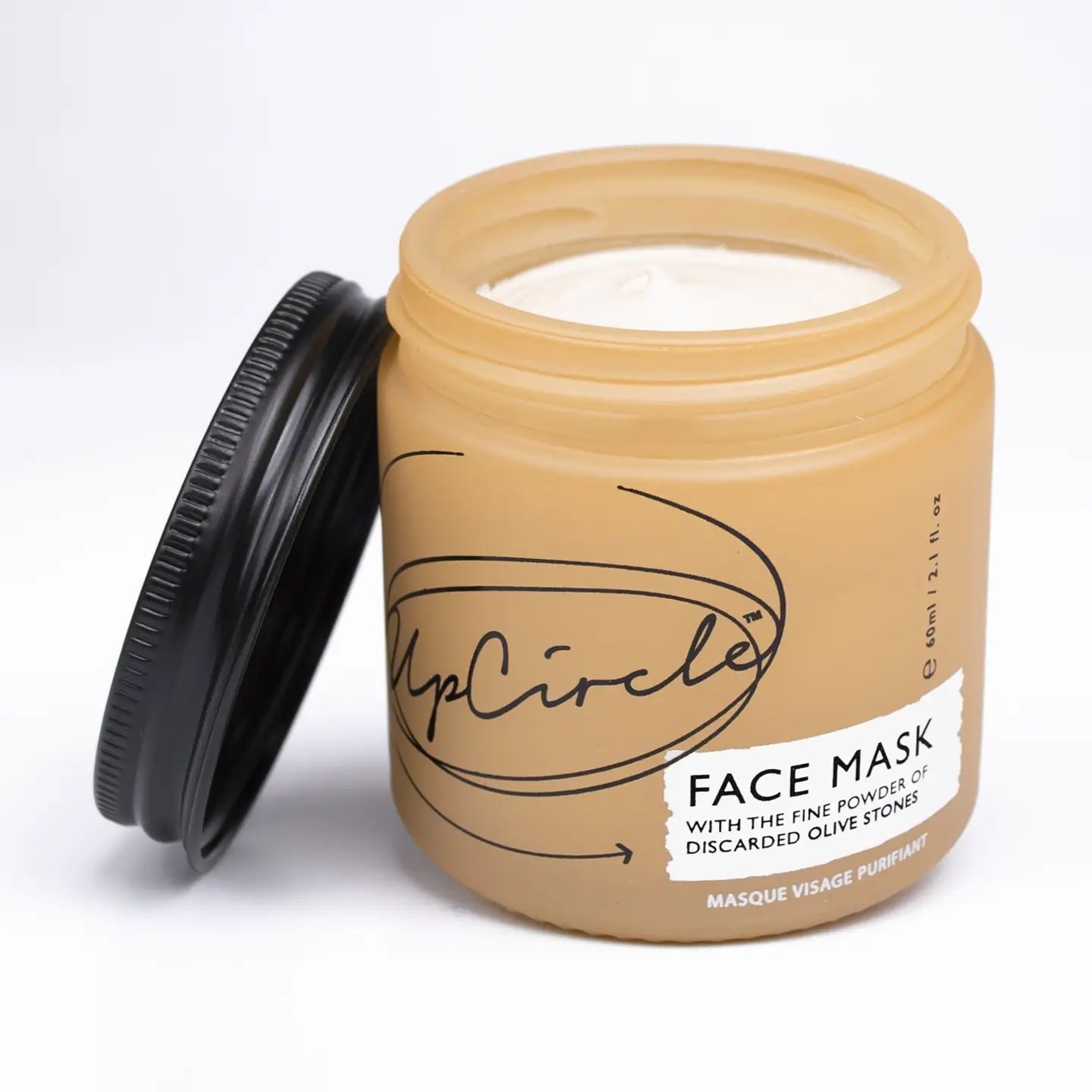 Prirodna maska za lice s kaolinskom glinom - UpCircle - slika 8