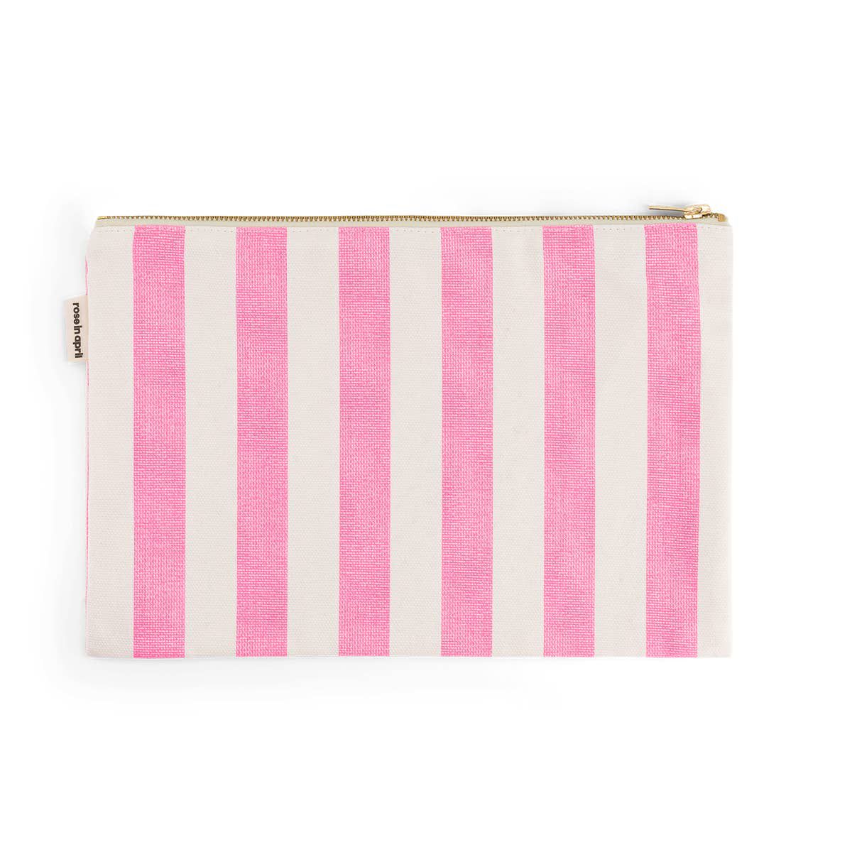Lili Pouch Stripes Neon Pink - Rose in April - slika 3
