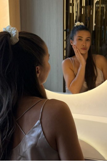 SVILENE GUMICE OD 100% MULBERRY SVILE (L veličina – 3 cm) Off White - Unseen