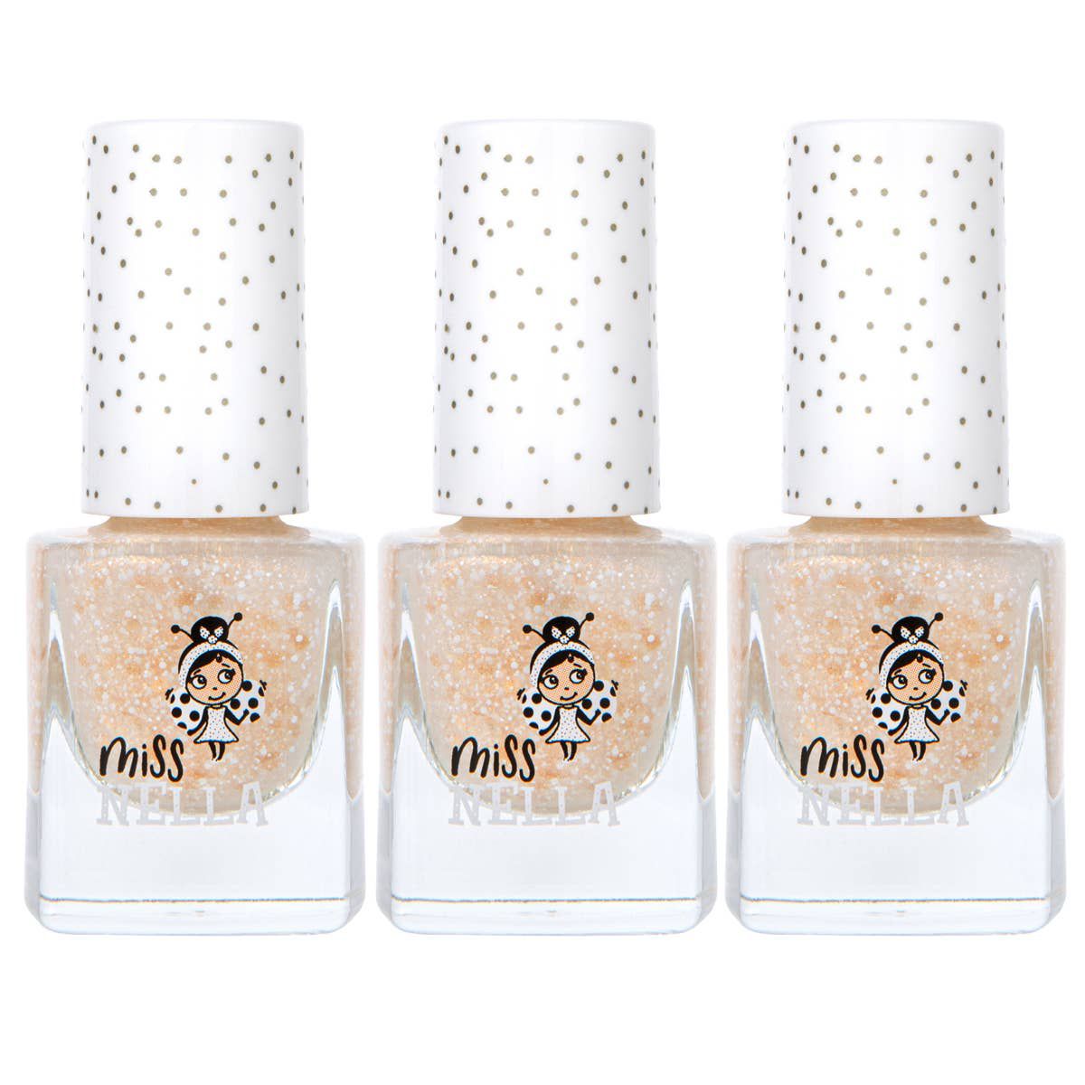 Vodeno-bazični, netoksični peel-off lak za nokte - Miss Nella - slika 3