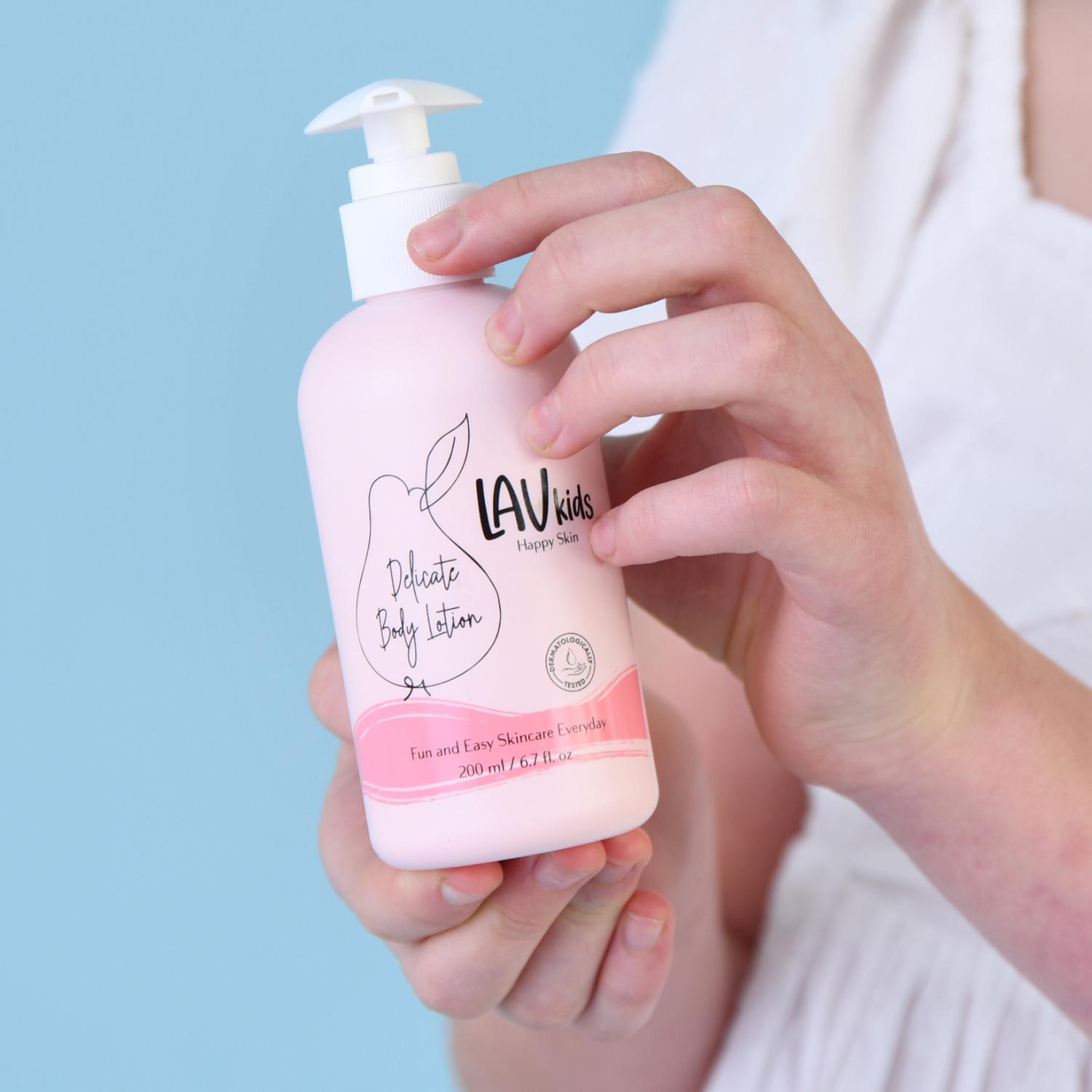 Lavkids Delicate Body Lotion 200 ml – nježni hidratantni losion  za dječju kožu - slika 4