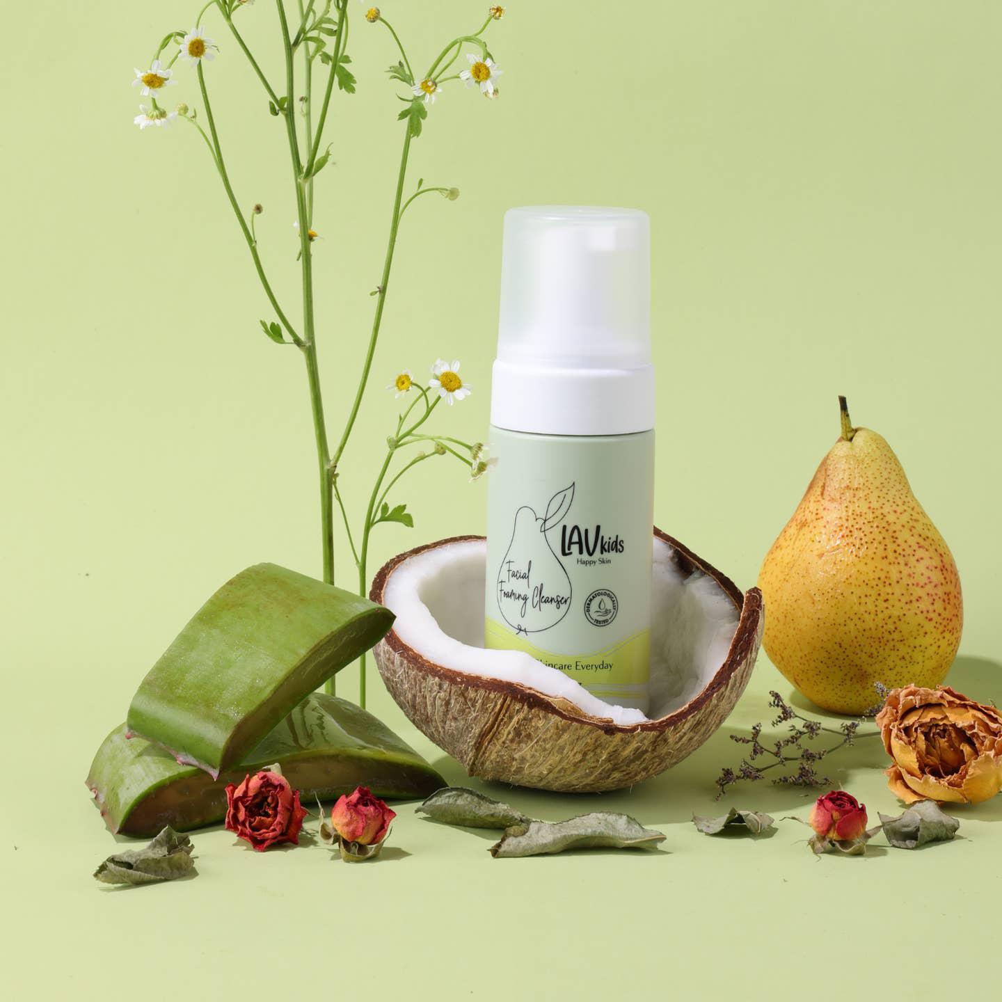 Lavkids Foaming Cleanser 100 ml – nježna pjena za čišćenje dječjeg lica - slika 3