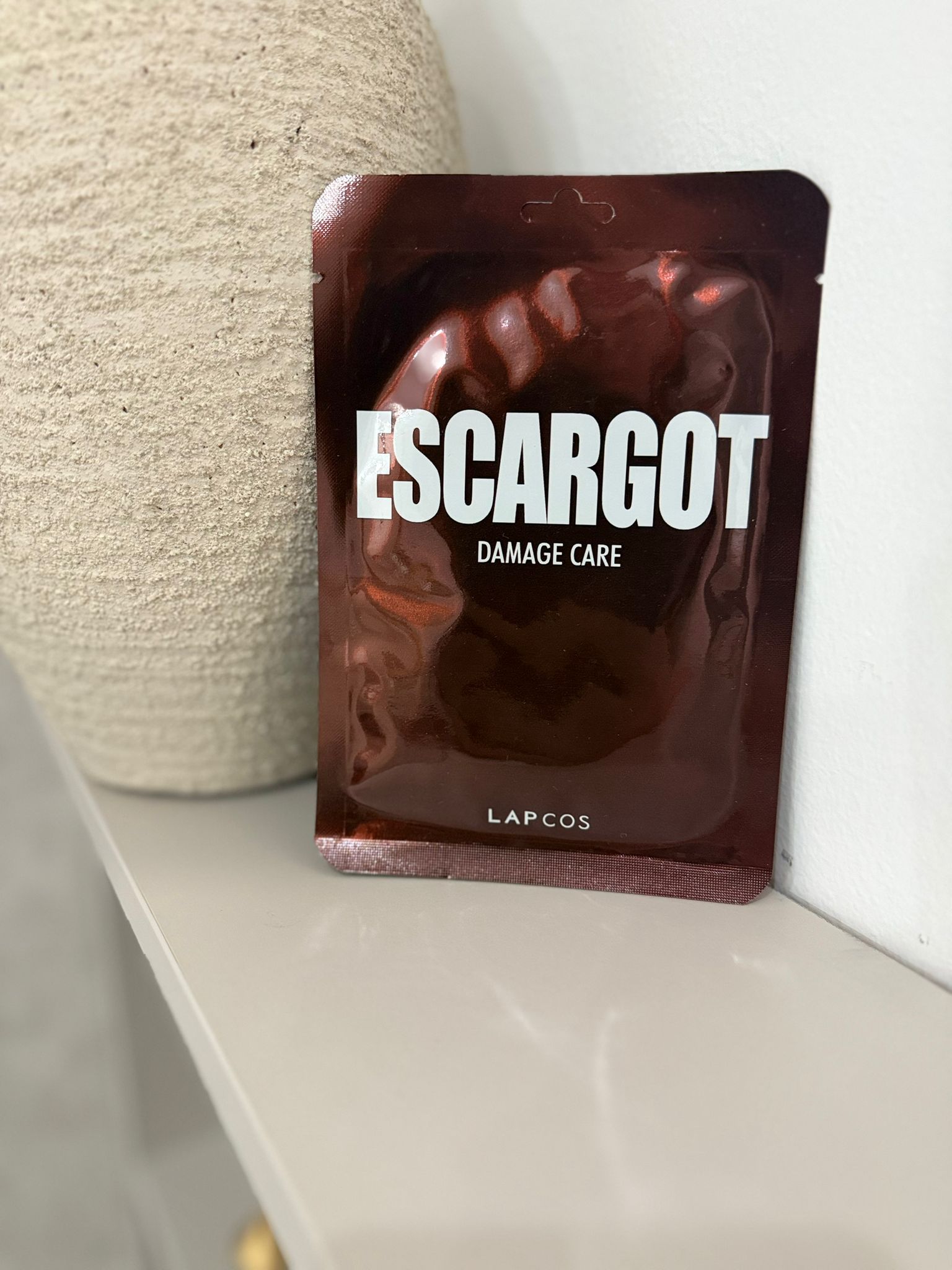 LAPCOS Sheet Mask Escargot (regeneraciju, zaglađivanje i ujednačen izgled kože) - slika 3