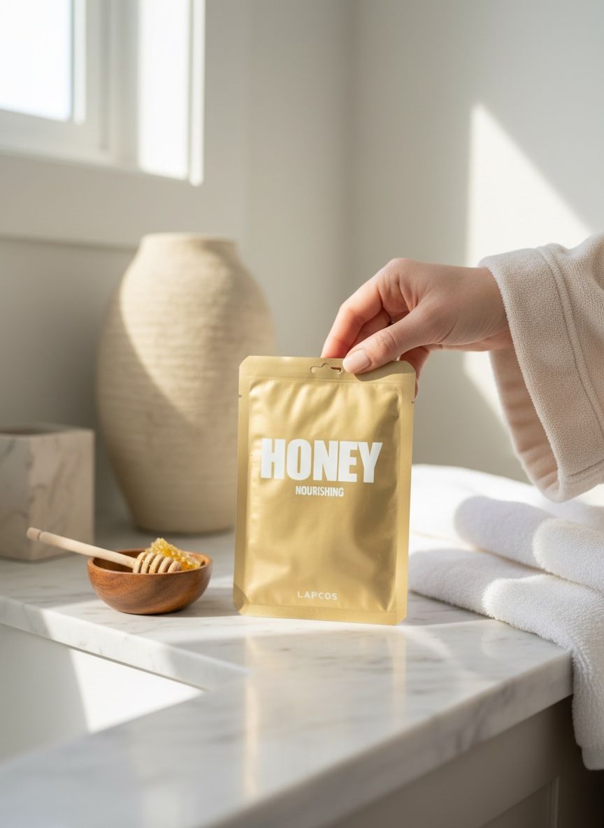 LAPCOS Sheet Mask Honey ( mekoća i sjaj ) - slika 3