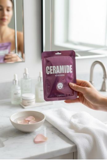LAPCOS Sheet Mask Ceramide ( obnova kožne barijere i dubinska hidratacija ) - slika 5